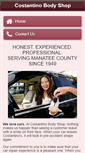 Mobile Screenshot of costantinobodyshop.com